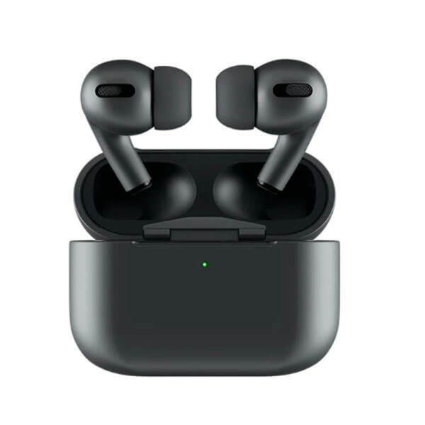 Pro Black TWS AirPods – High-Quality Sound & Touch Controls | True Wireless Stereo Earbuds with Built-in Mic, 10m Bluetooth Range | Sport Headset Compatible with All Bluetooth-Enabled Devices