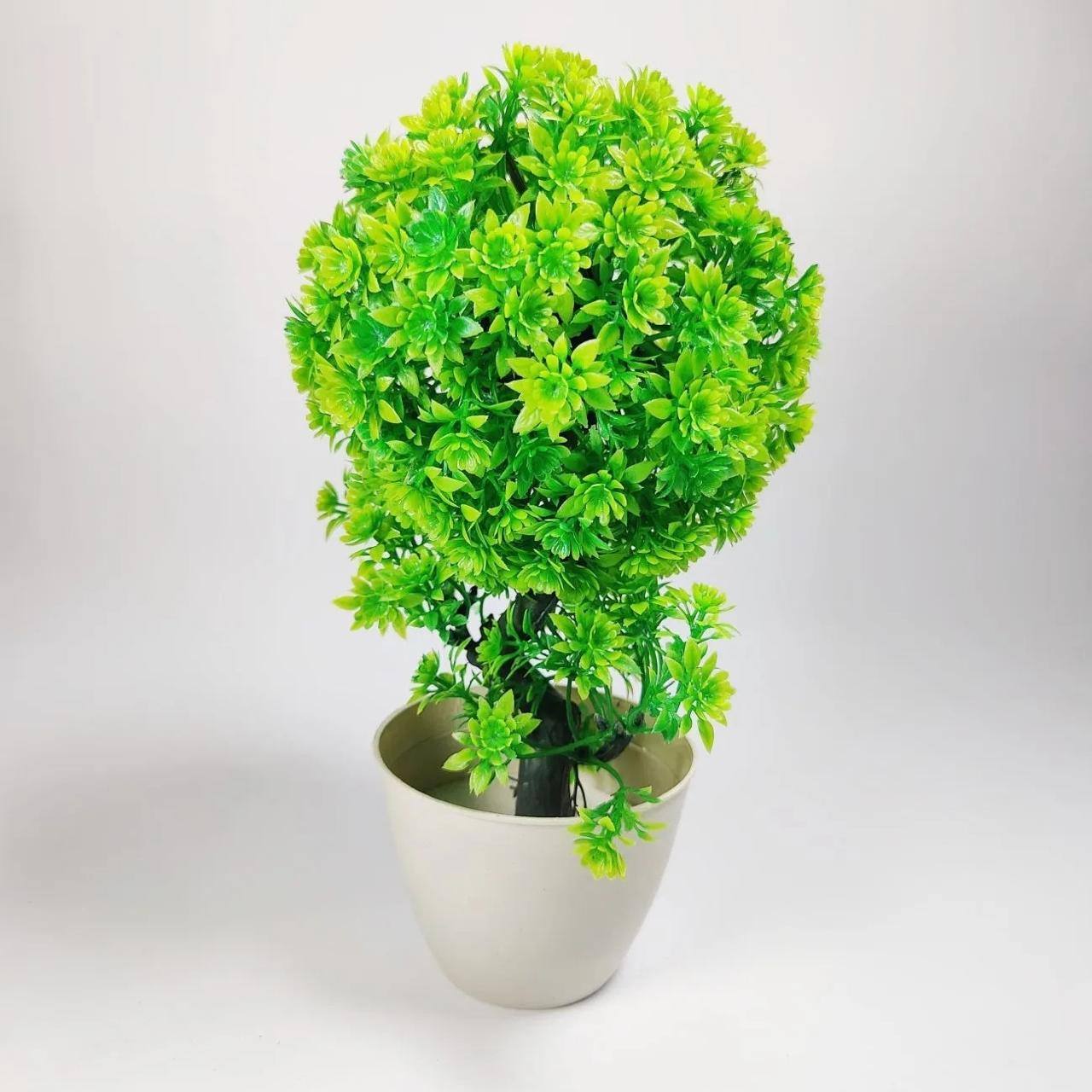 Green Ball-Shaped Artificial Gola Plant – Decorative Faux Flower Ball for Home Décor