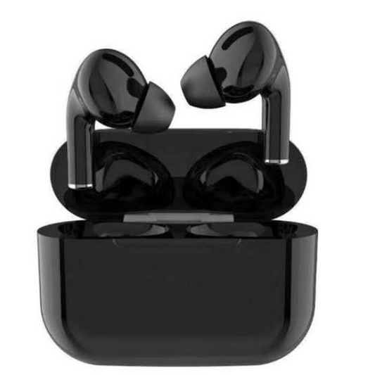 Pro black TWS AirPods – High-Quality Sound & Touch Controls | True Wireless Stereo Earbuds with Built-in Mic, 10m Bluetooth Range | Sport Headset Compatible with All Bluetooth-Enabled Devices