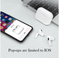 Pro White TWS AirPods – High-Quality Sound & Touch Controls | True Wireless Stereo Earbuds with Built-in Mic, 10m Bluetooth Range | Sport Headset Compatible with All Bluetooth-Enabled Devices