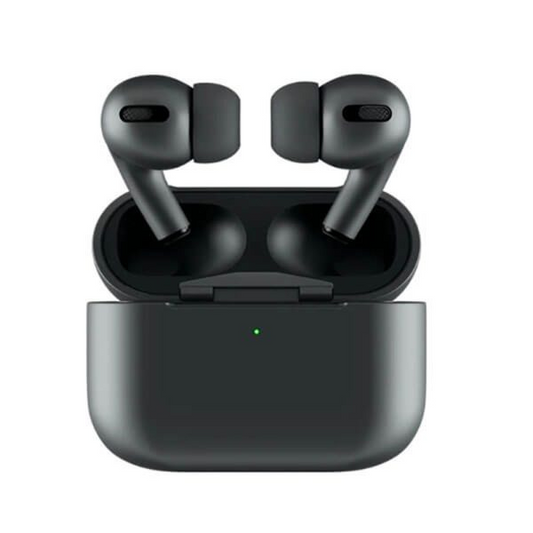 Pro Black TWS AirPods – High-Quality Sound & Touch Controls | True Wireless Stereo Earbuds with Built-in Mic, 10m Bluetooth Range | Sport Headset Compatible with All Bluetooth-Enabled Devices
