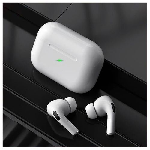 Pro White TWS AirPods – High-Quality Sound & Touch Controls | True Wireless Stereo Earbuds with Built-in Mic, 10m Bluetooth Range | Sport Headset Compatible with All Bluetooth-Enabled Devices