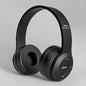 Original P47 Bluetooth Foldable On-Ear Headphones & Ultra-Compact Wireless Earbuds Set – Compatible with All Smartphones