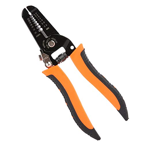 Multifunctional Stainless Steel Wire Stripping Pliers – Wire Cutter and Long-Nose Electrician Tool (Random Color)