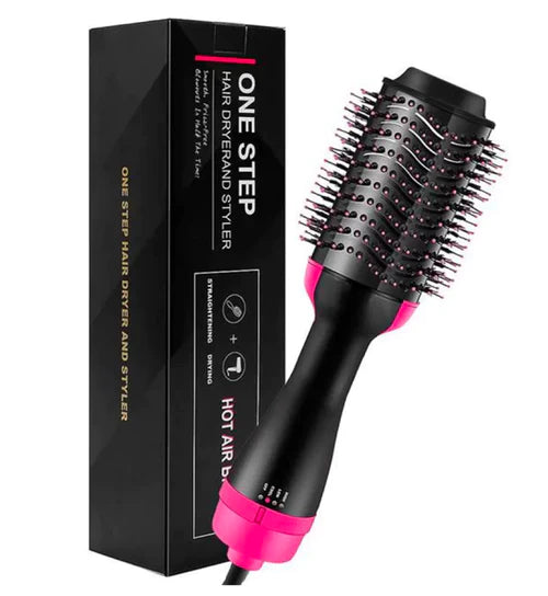 3-in-1 One-Step Hot Air Brush – Hair Dryer, Volumizer & Styler in One Tool