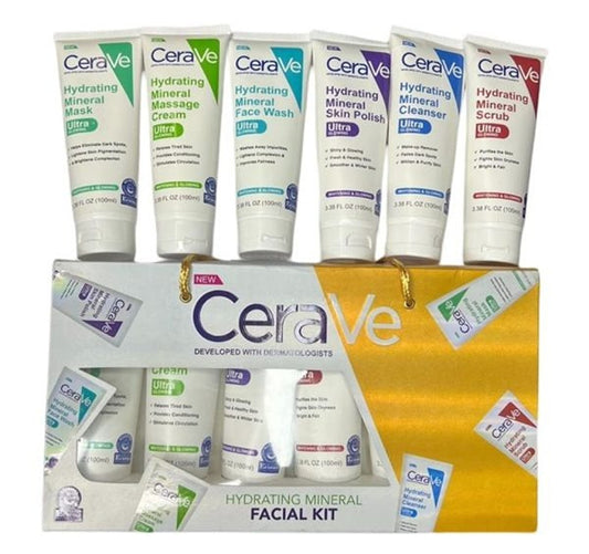 Pack of 6 CeraVe Hydrating Mineral Facial Kits – Premium Quality Hydrating Mineral Care