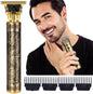 T9 Cordless Electric Hair & Beard Trimmer for Men – Plastic Body Shaver | Haircut & Shaving Tool | Barber Accessories